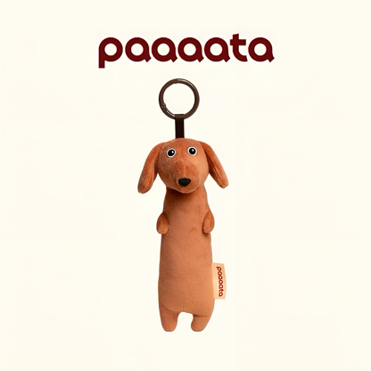 paaaata Dachshund Plush Keychain