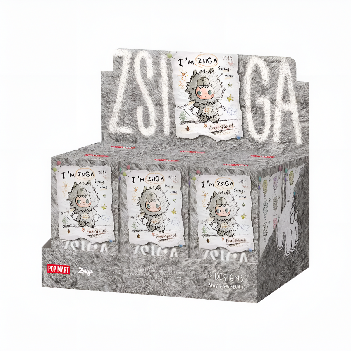 ZSIGA I'm Zsiga Series-Vinyl Plush Pendant Blind Box