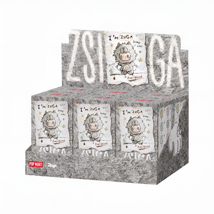 ZSIGA I'm Zsiga Series-Vinyl Plush Pendant Blind Box