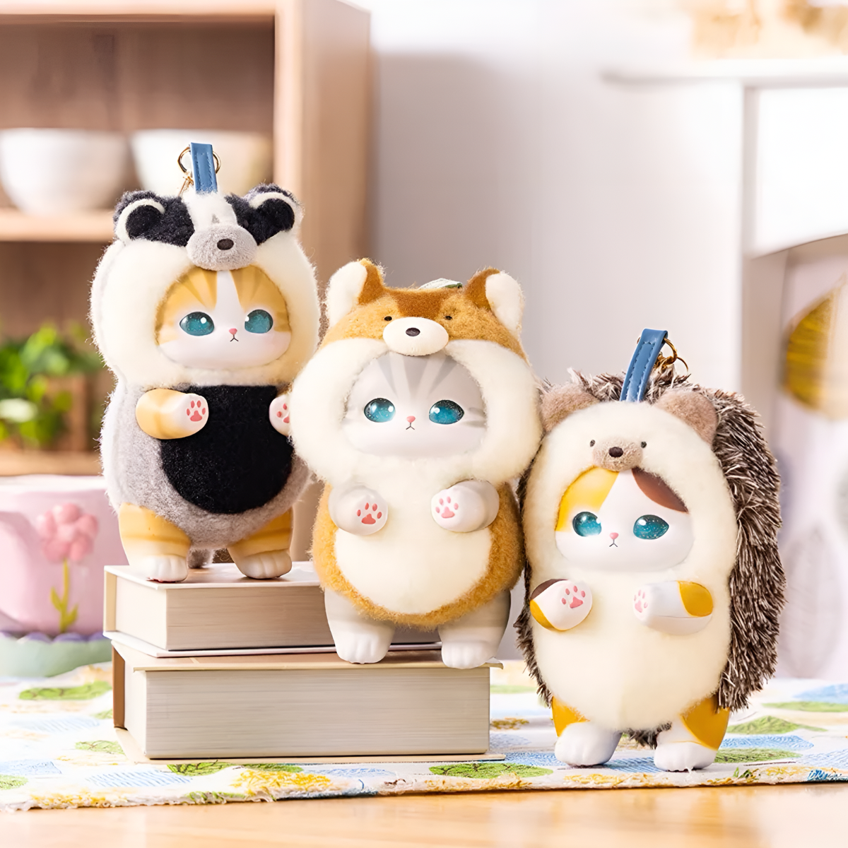 Mofusand Kiramekko Nordic Kittens Series Vinyl Plush Pendant Blind Box [ships end of May]