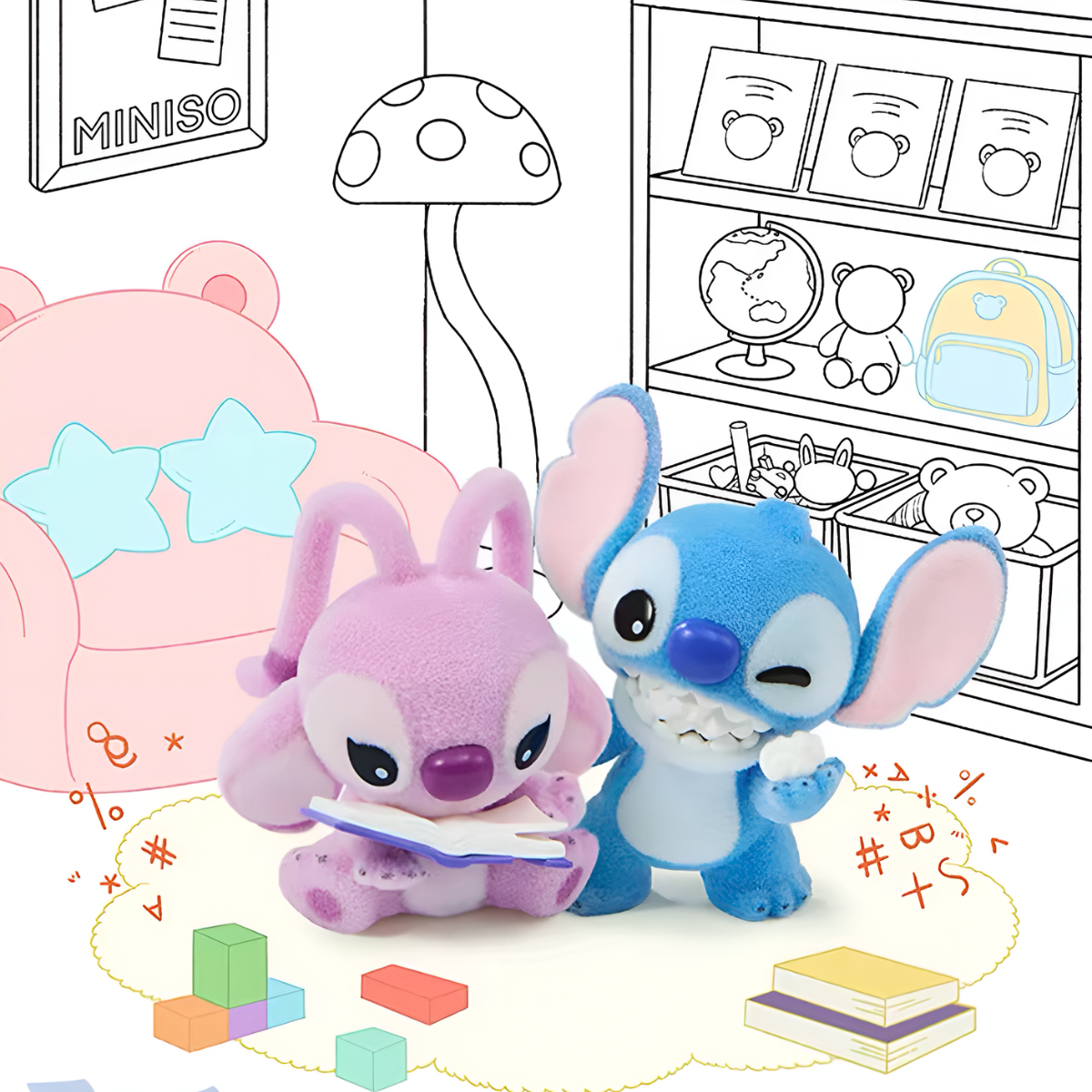 Disney Stitch Mischief Kindergarten Collection Blind Box