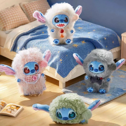 Stitch Hit Snooze Series Vinyl Plush Keychain Blind Box