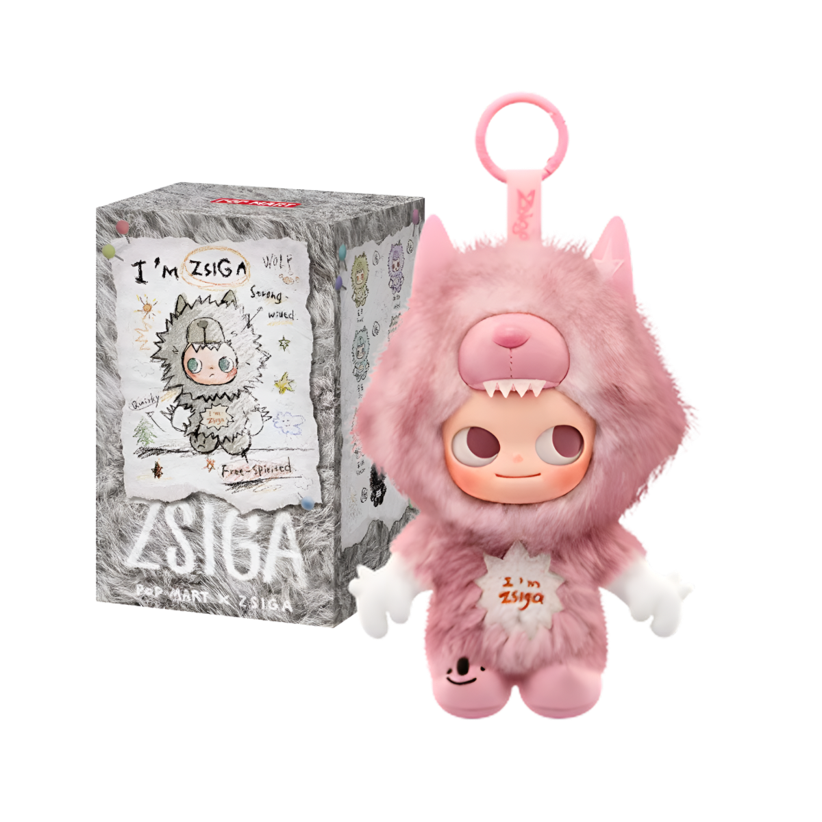 ZSIGA I'm Zsiga Series-Vinyl Plush Pendant Blind Box