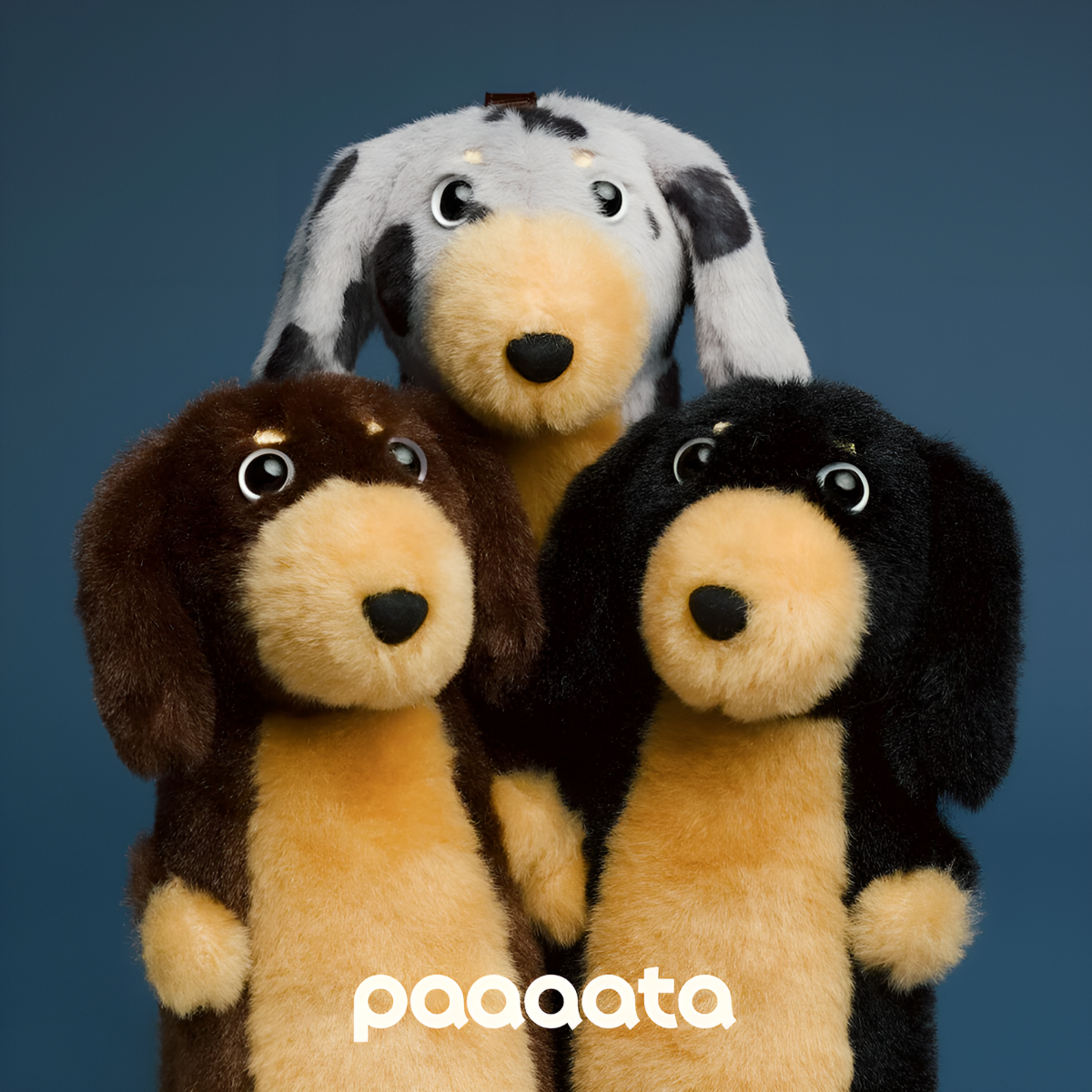 paaaata Dachshund Plush Keychain