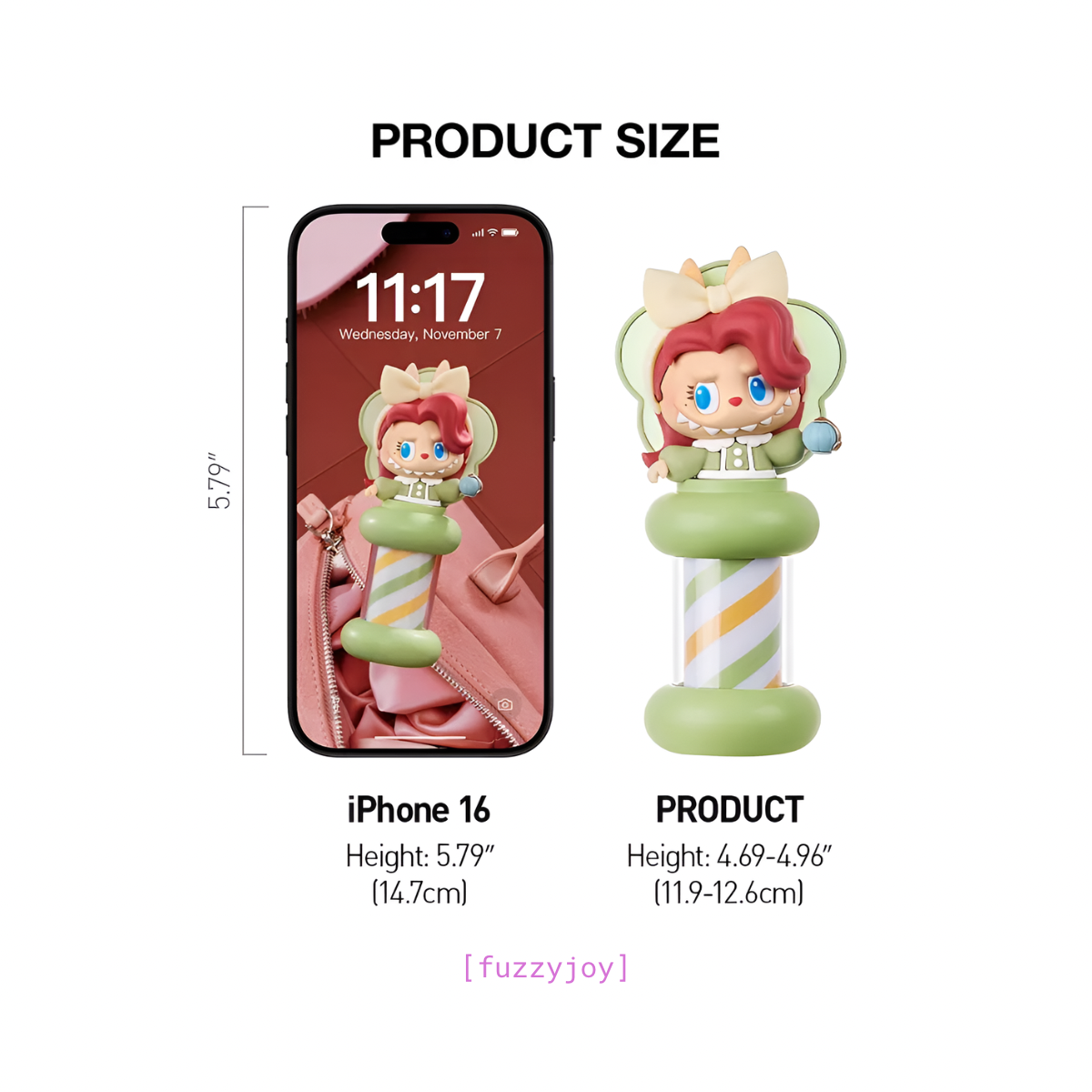 THE MONSTERS Hair Salon Series - Glowing Fridge Magnet Blind Box