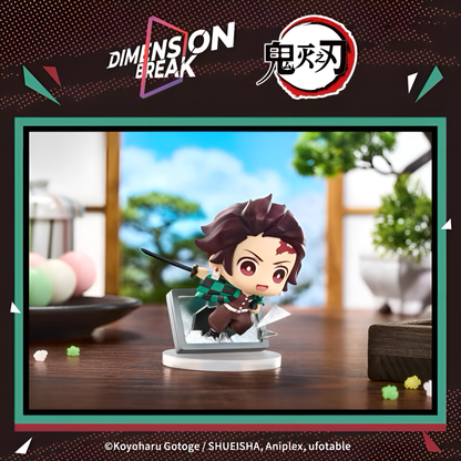 Demon Slayer Dimension Break Series Chibi Figures Blind Box