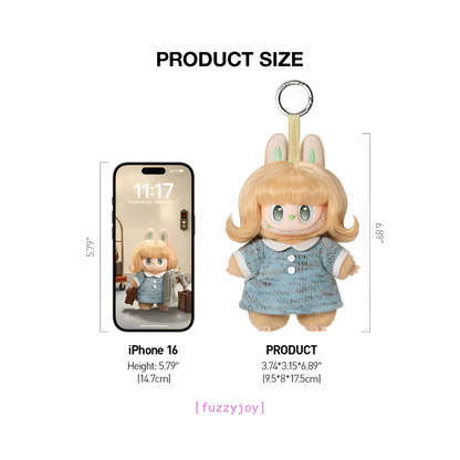 THE MONSTERS Hair Salon Series - Vinyl Plush Pendant Blind Box