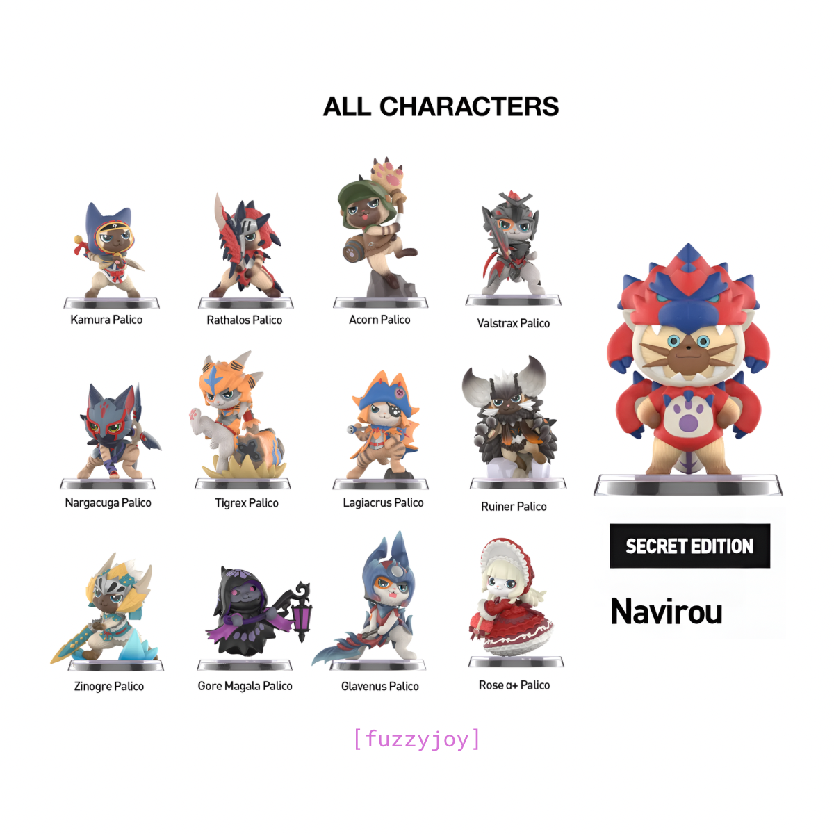 Monster Hunter Palico Series Figures