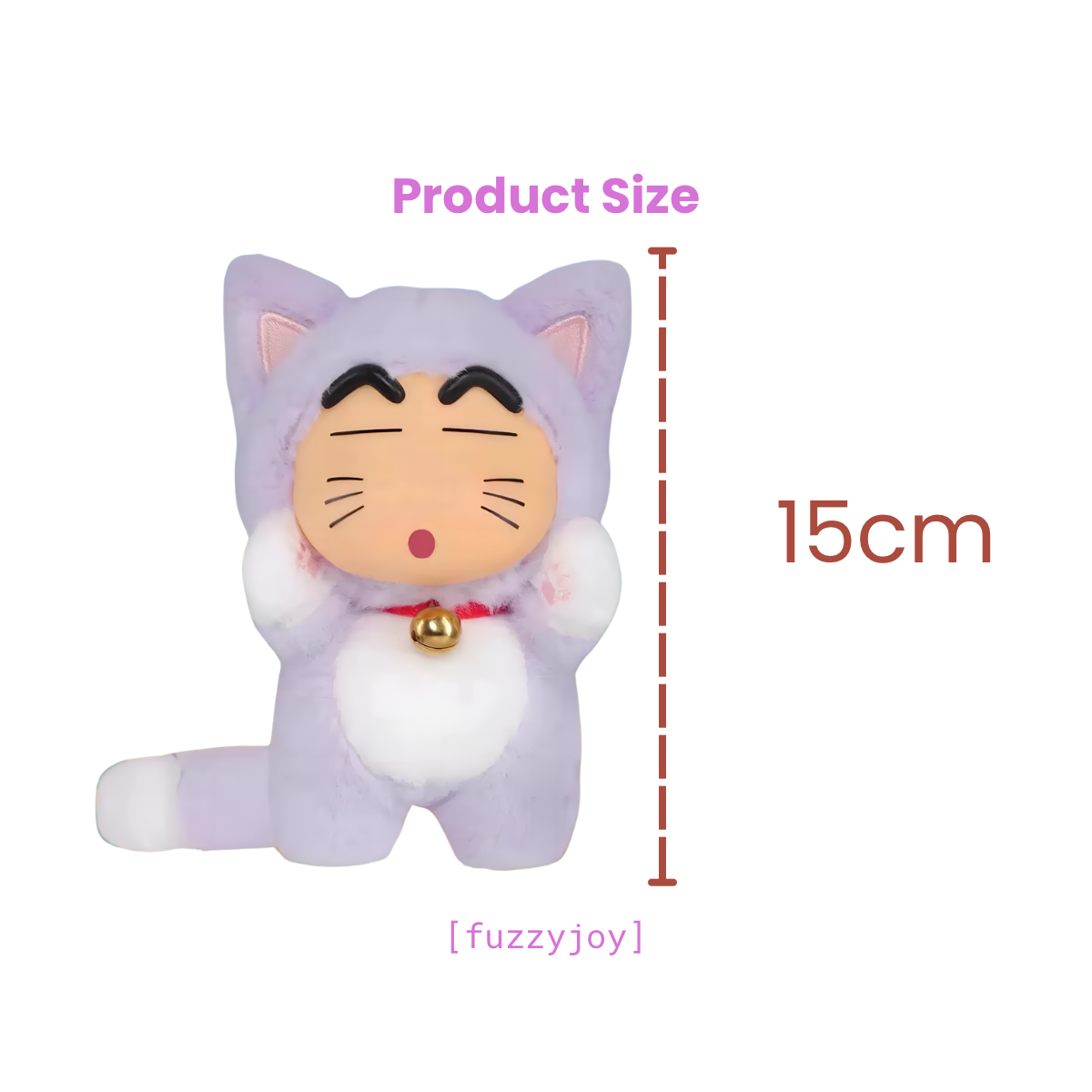 Crayon Shinchan Big Tails Series Vinyl Plush Pendant Blind Box