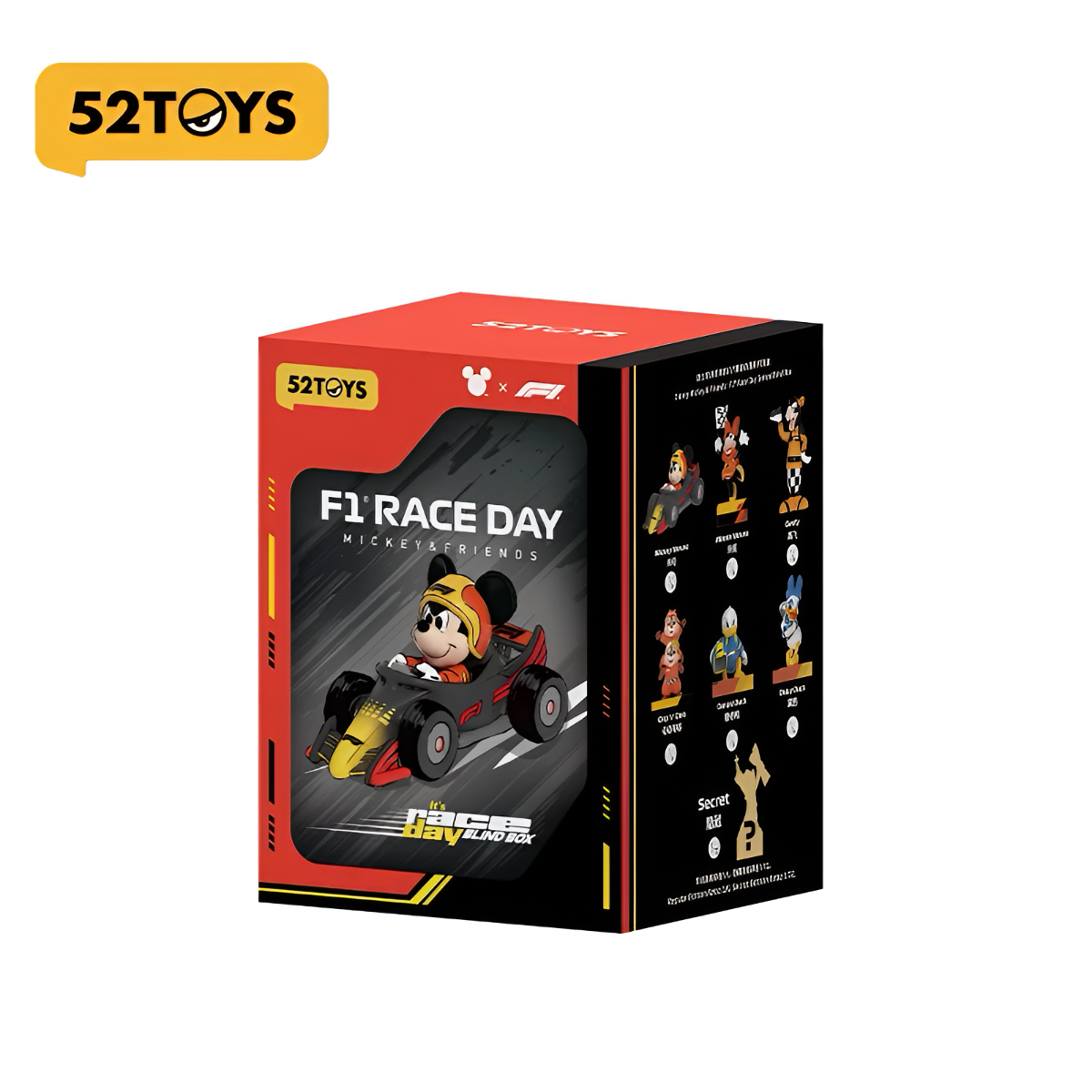 Mickey & Friends F1 Race Day Series Figures Blind Box