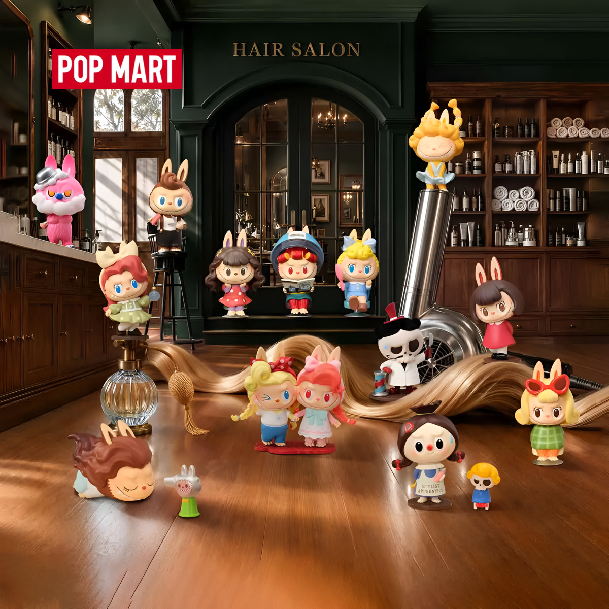 THE MONSTERS Hair Salon Series Figures
