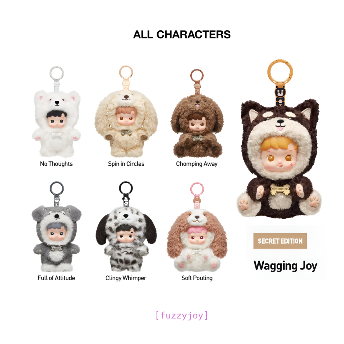 HACIPUPU Take Me Home Series - Vinyl Plush Pendant Blind Box