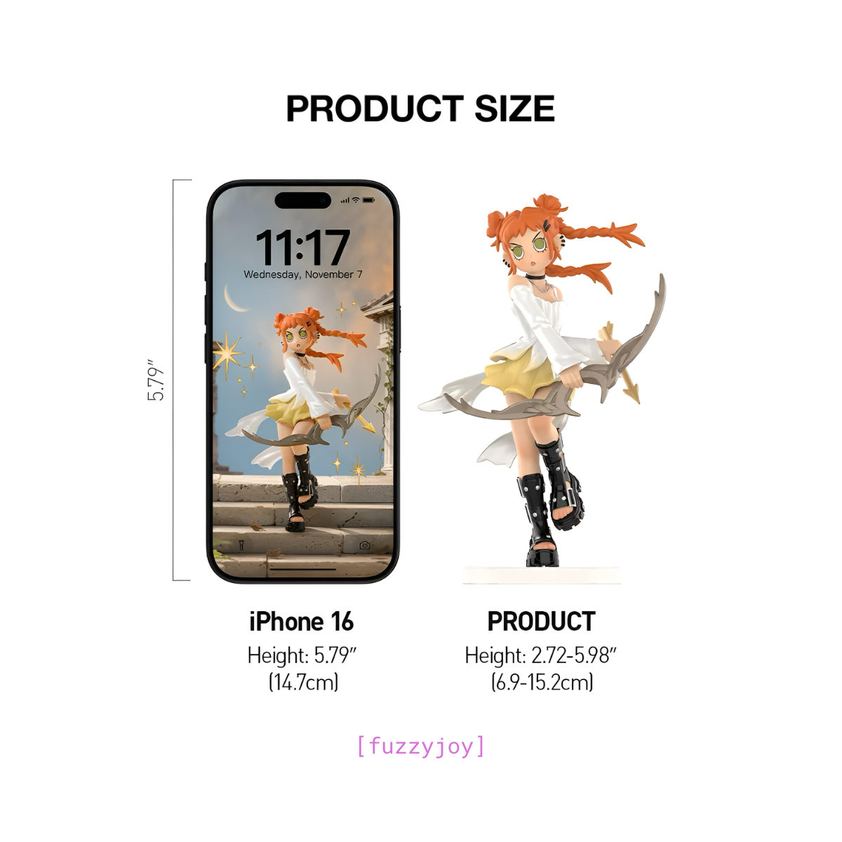 Peach Riot Carry the Music Series Block Pendant
