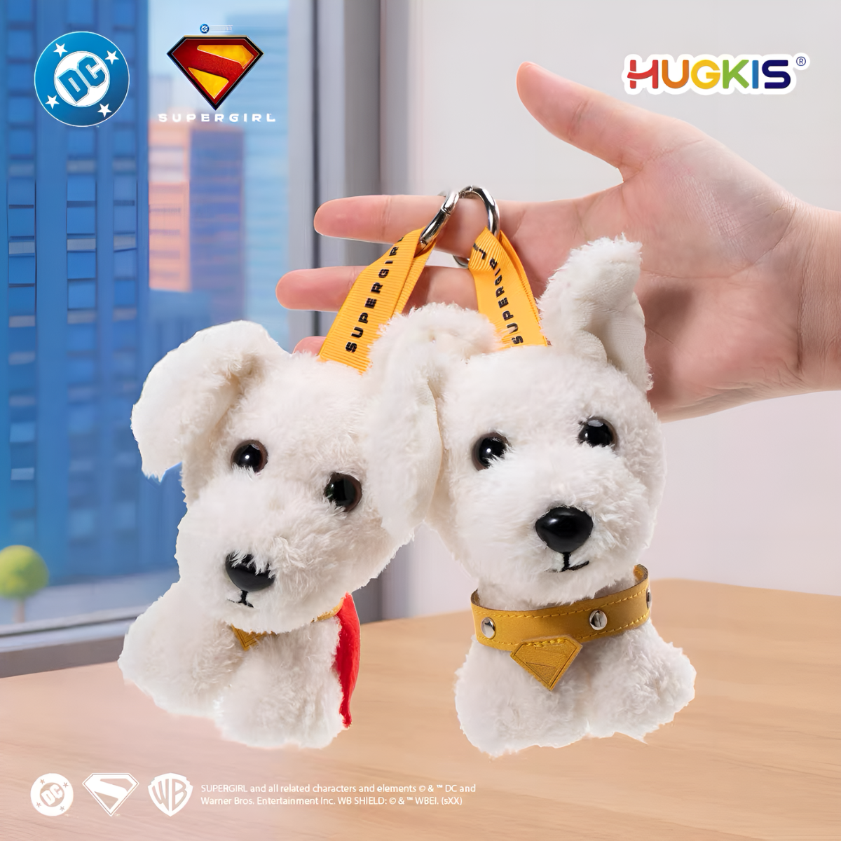 DC Super Girl - Krypto Plush Charm
