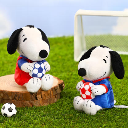 Official Snoopy Football Series Plush Keychain Blind Box