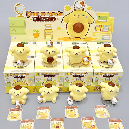 [AU STOCK] Pompompurin Floofy Daily Series Figure Blind Box