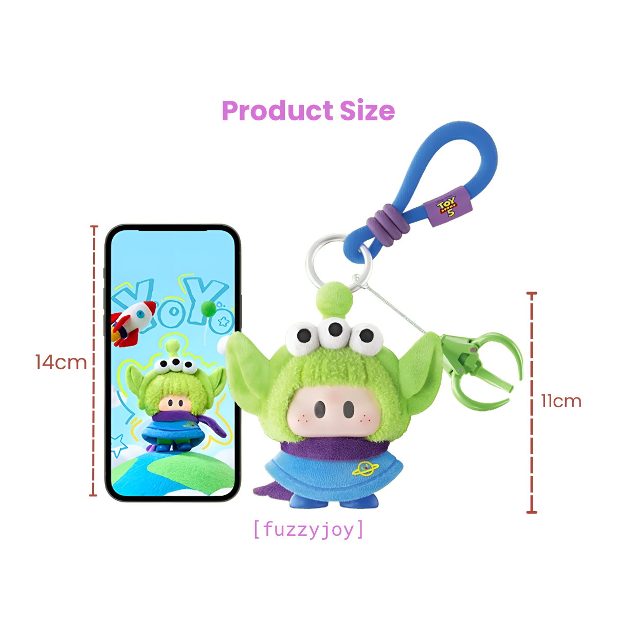 Yoyo x Toy Story Vinyl Plush Pendant Blind Box