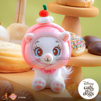 Disney Cats and Dogs Bakery Cosbi Plush Keychain Collection