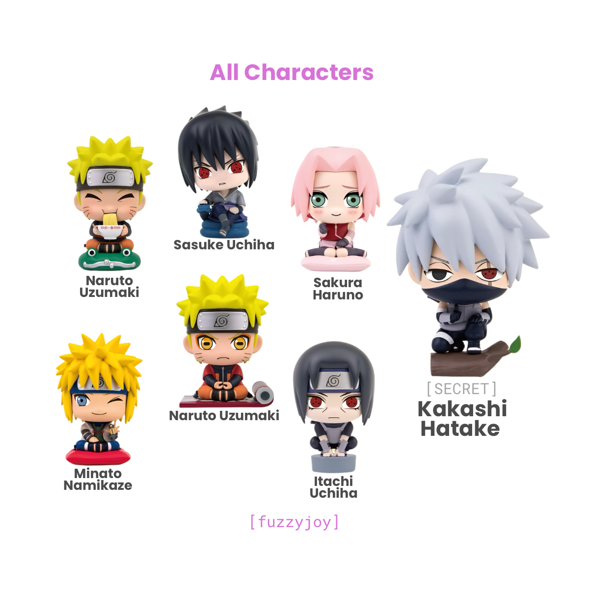 Naruto Swift Wind Cute Ninjia Series Figure Blind Box