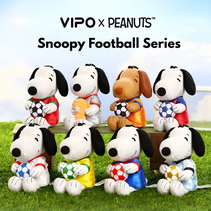 Official Snoopy Football Series Plush Keychain Blind Box