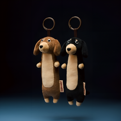 paaaata Dachshund Plush Keychain