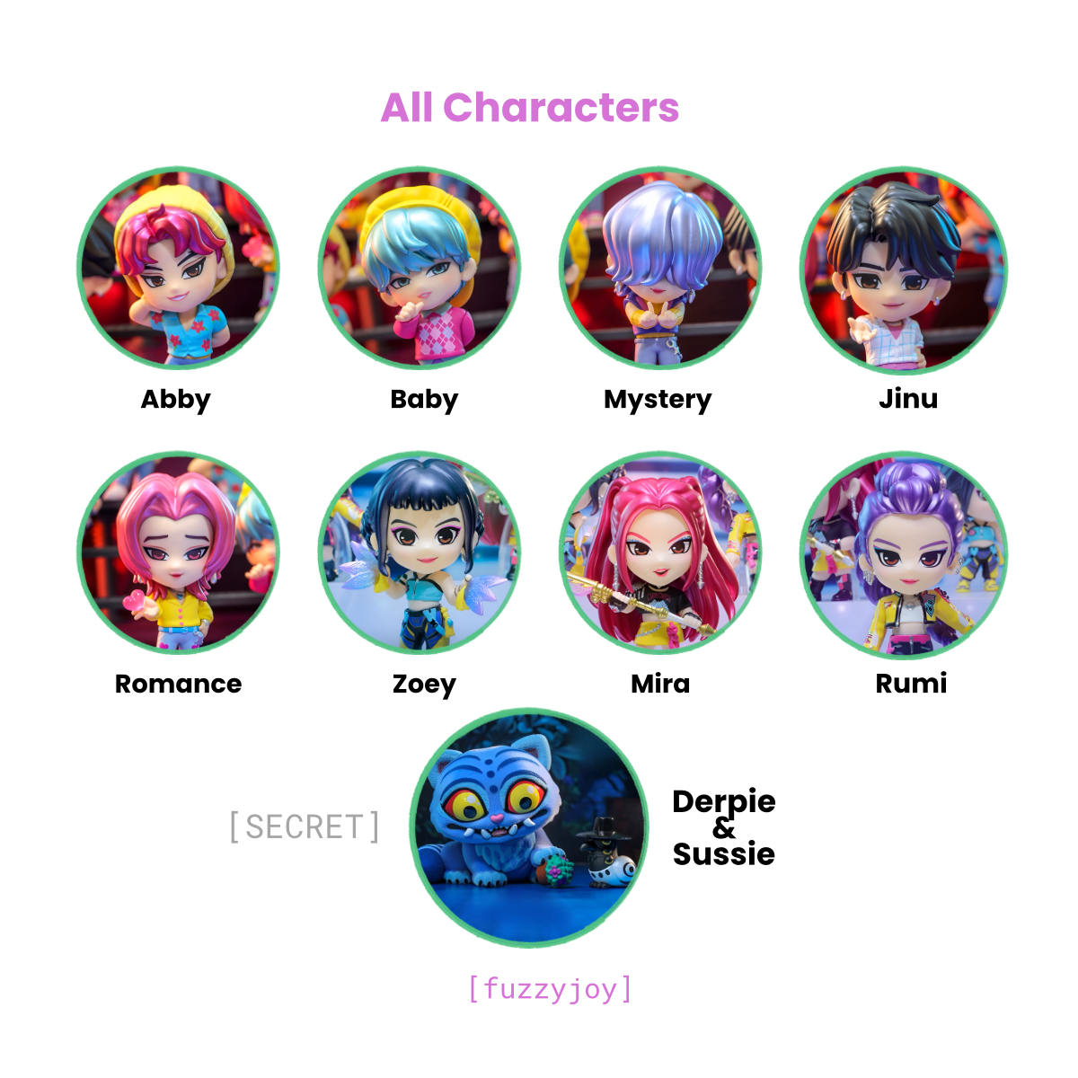 Kpop Demon Hunters Cosbi Collection