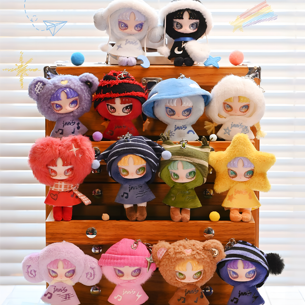 INN’s Twelve Tiny Wish Keepers Series Mini Plush Pendant Blind Box