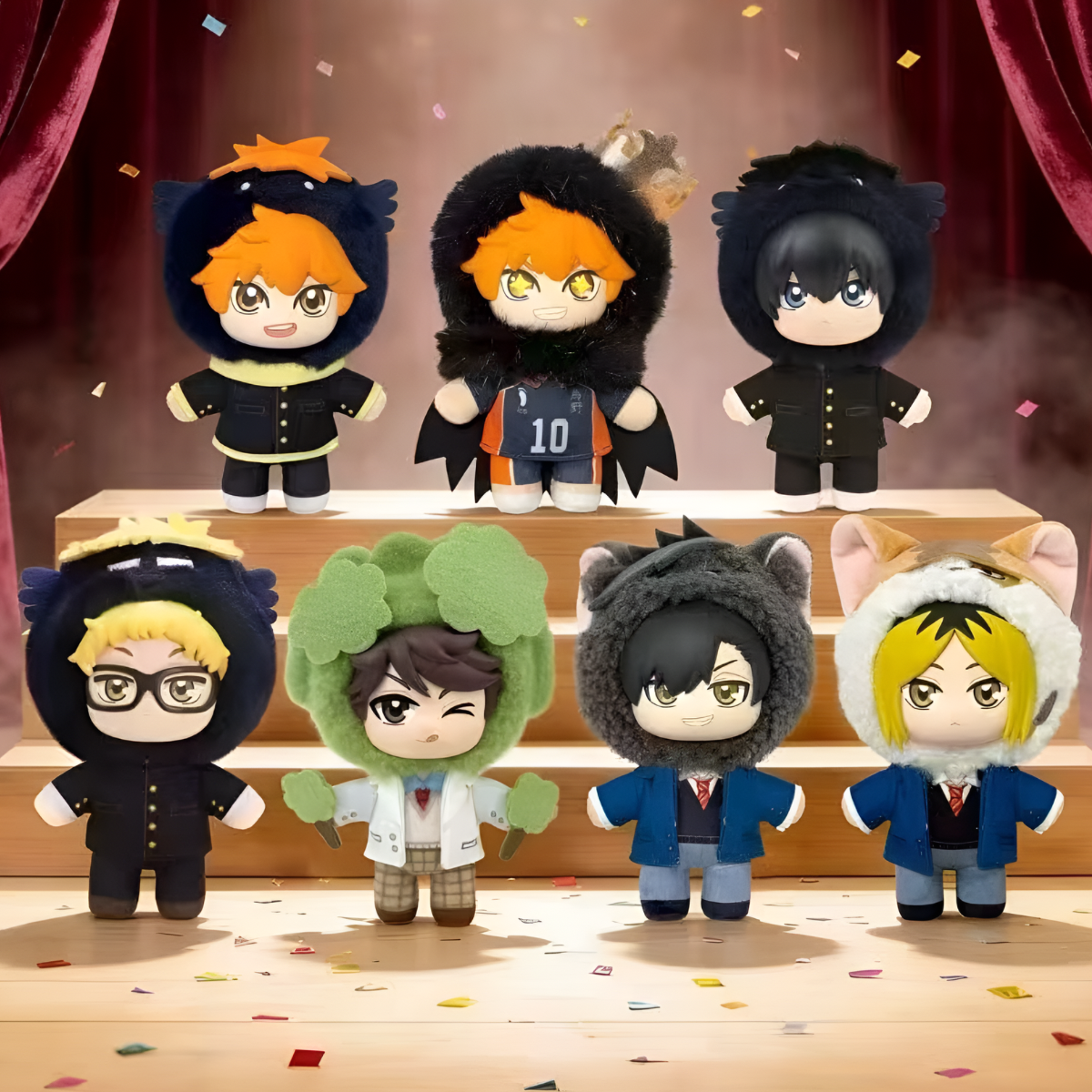 Haikyu!! Mascot Pendant Plush Blind Box
