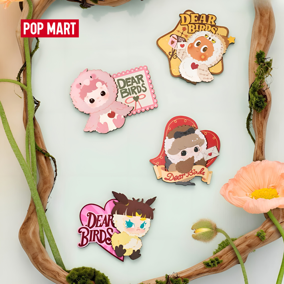 Dear Birds Series Fridge Magnet Blind Box
