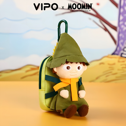 Official Moomin Cute Plush Pendant with Foldable Tote Bag