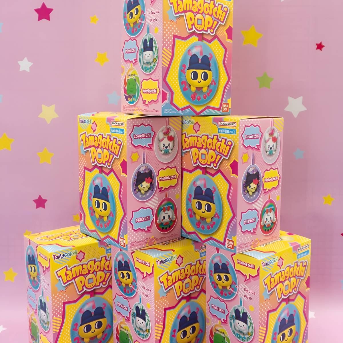 Tamagotchi Pop! Plush Keychain Blind Box