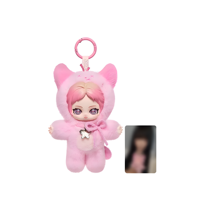 [AU STOCK] aespa Fluffy Club Series Vinyl Plush Doll Pendant