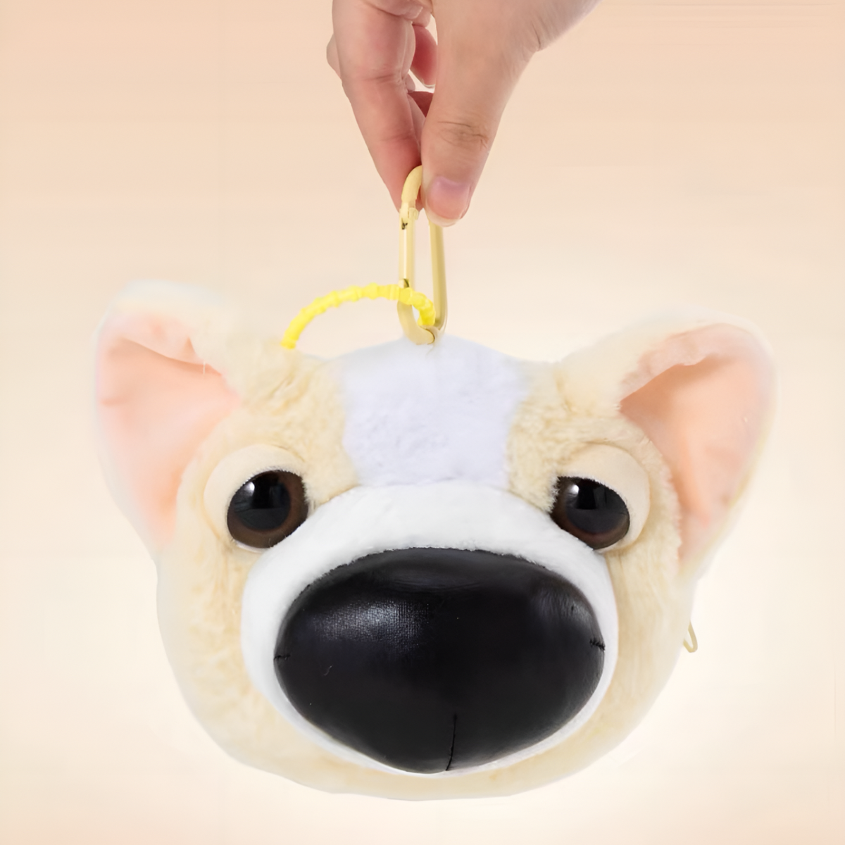 Artist Collection THE DOG Earphone Bag Purse Plush Charm