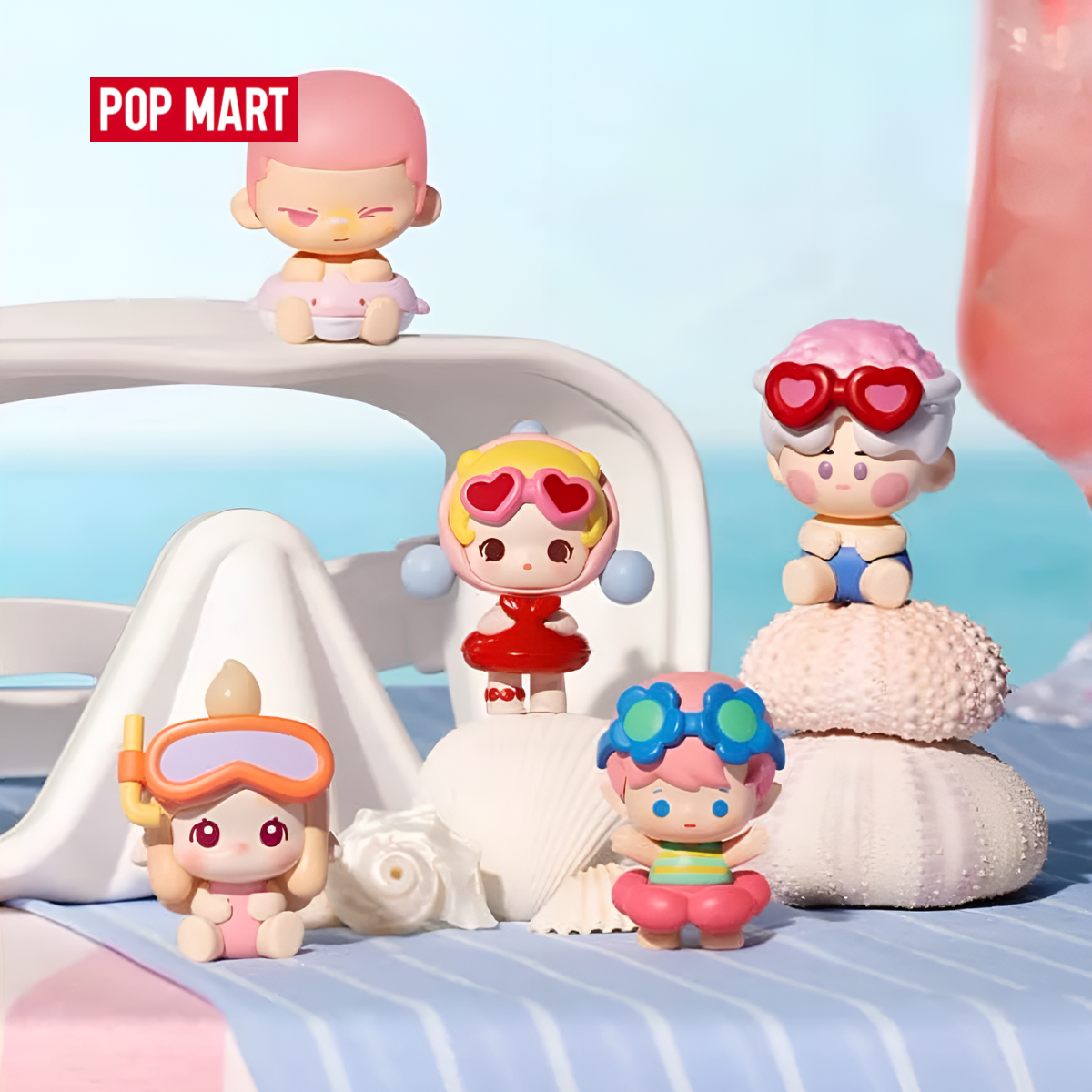 POP BEAN Island Vacation Series Figures