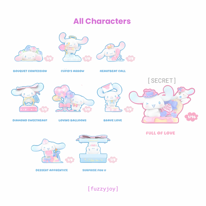Cinamoroll Full of Love Series Figures Blind Box