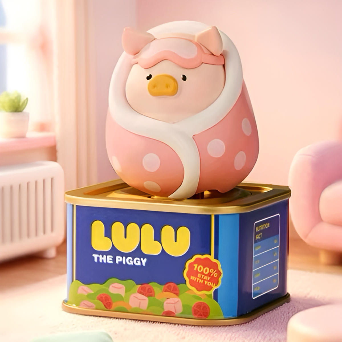 Lulu The Piggy Vacation Lu! Series Figures Blind Box