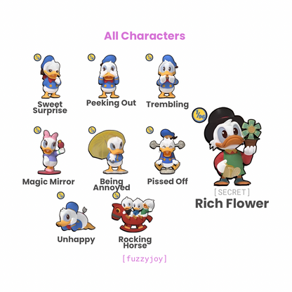 Donald Duck Club Series Figures Blind Box
