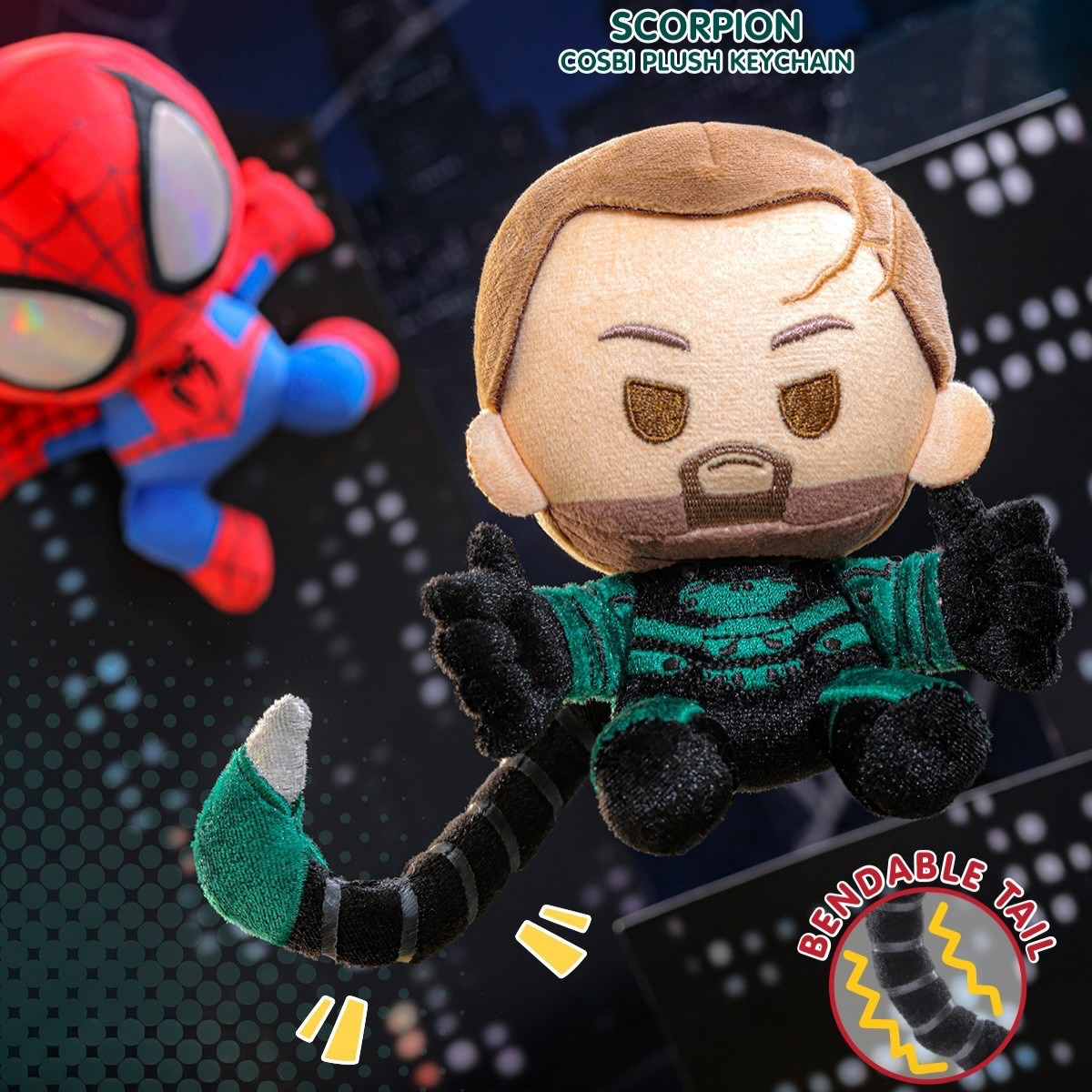 Spider-Man Brand New Day Cosbi Plush Keychain Collection