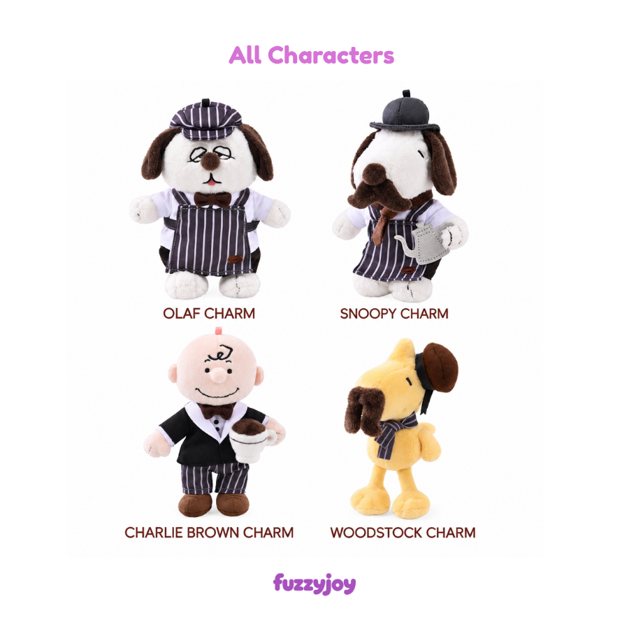 PEANUTS Sweet Daylight Coffee Time Plush Charm