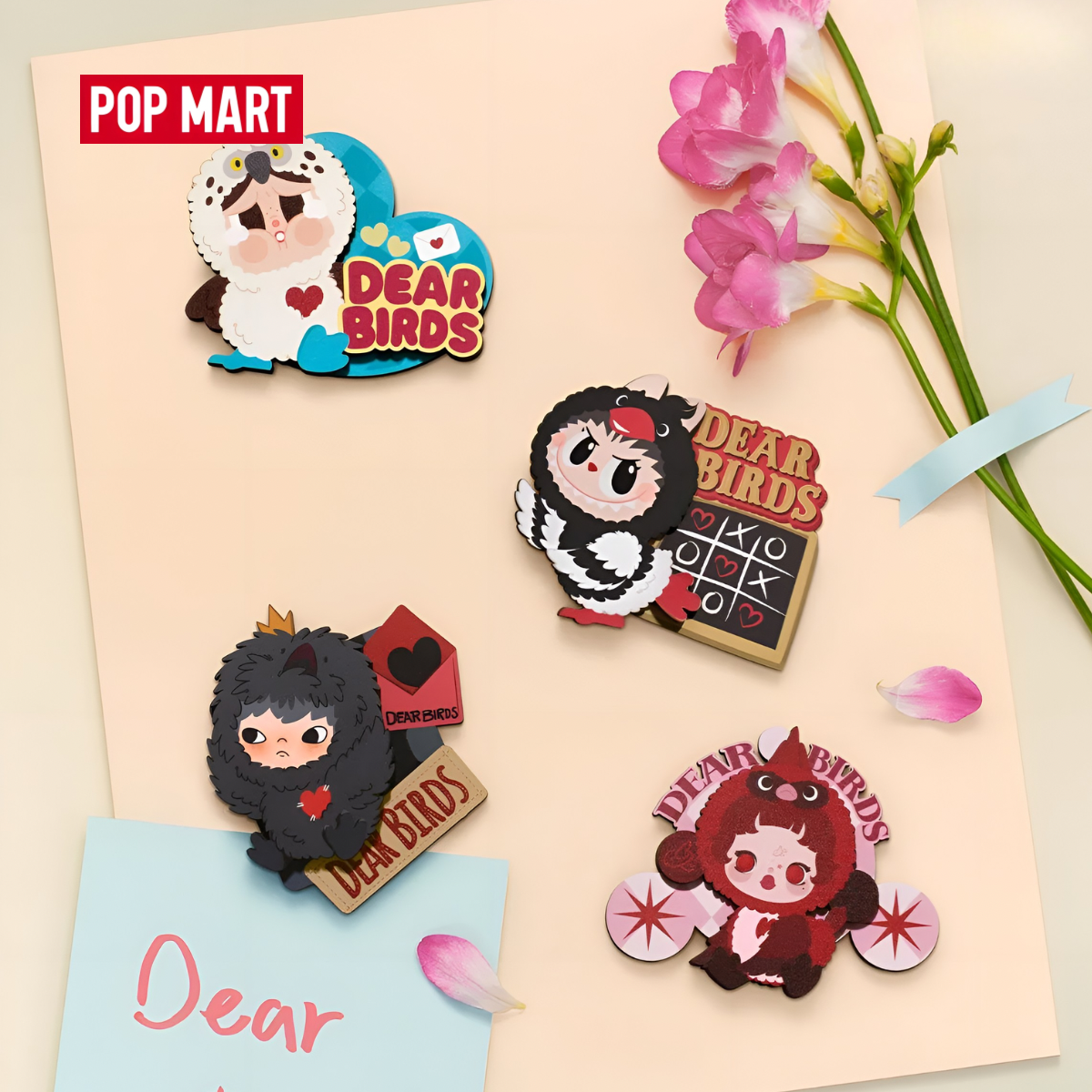 Dear Birds Series Fridge Magnet Blind Box