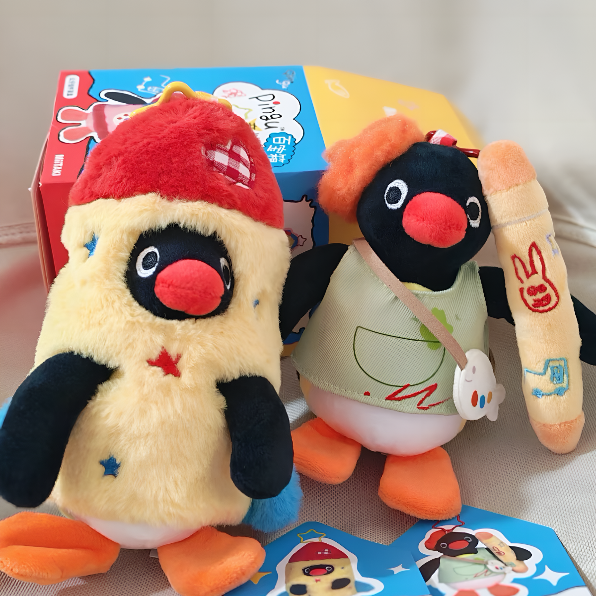 Pingu Childlike Treasure Box Series Plush Pendant Blind Box