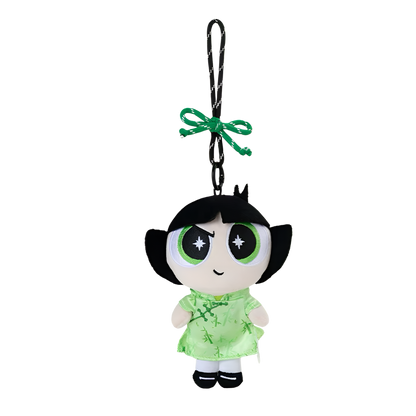 The Powerpuff Girls Flower Cheongsam Style Series Pendant Plush