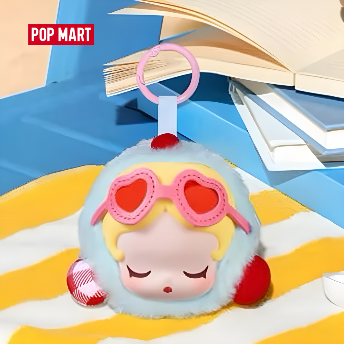 POP BEAN Island Vacation Series Earphone Bag Pendant