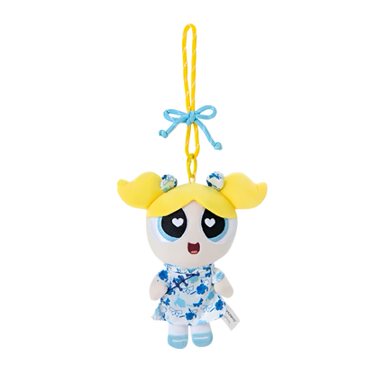 The Powerpuff Girls Flower Cheongsam Style Series Pendant Plush