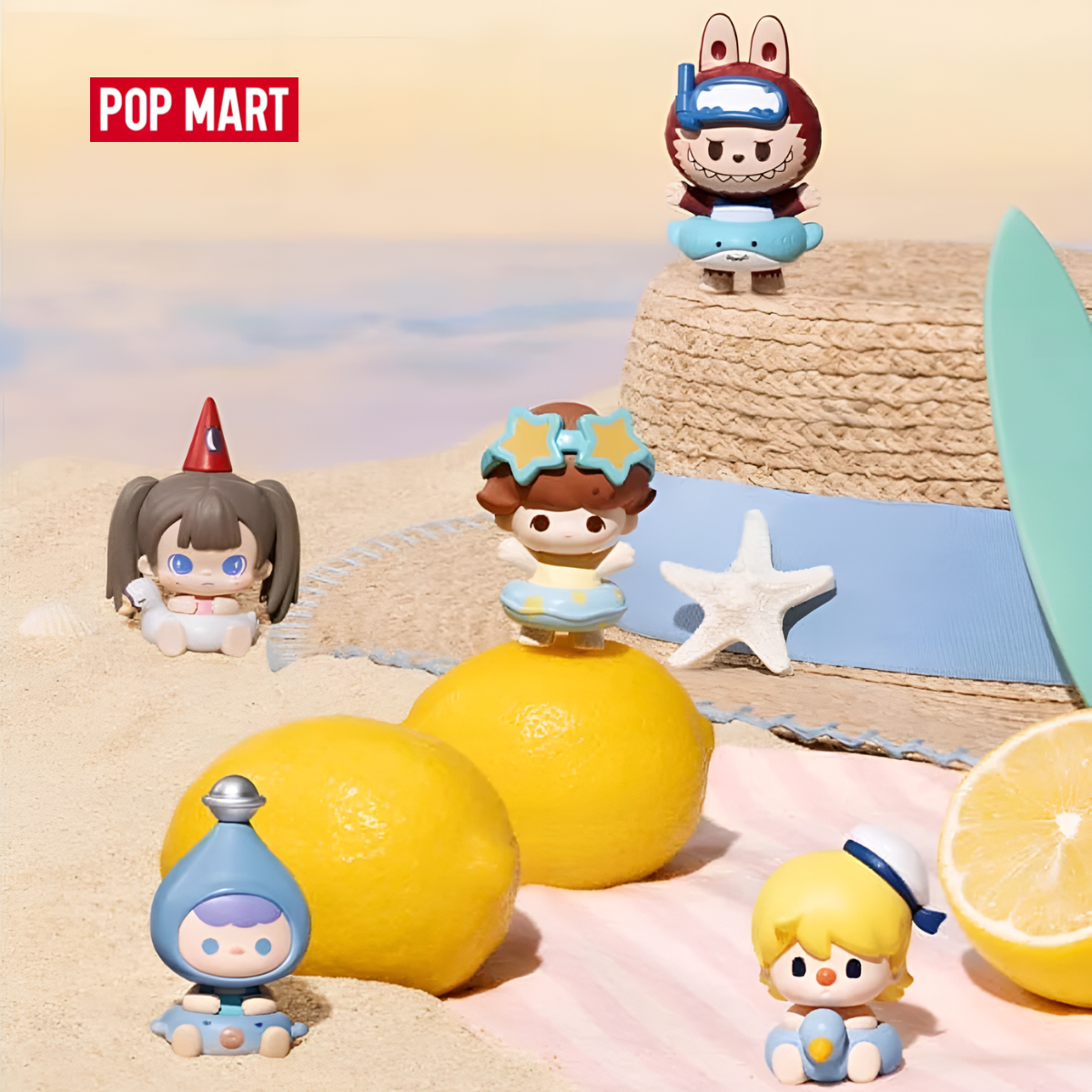 POP BEAN Island Vacation Series Figures