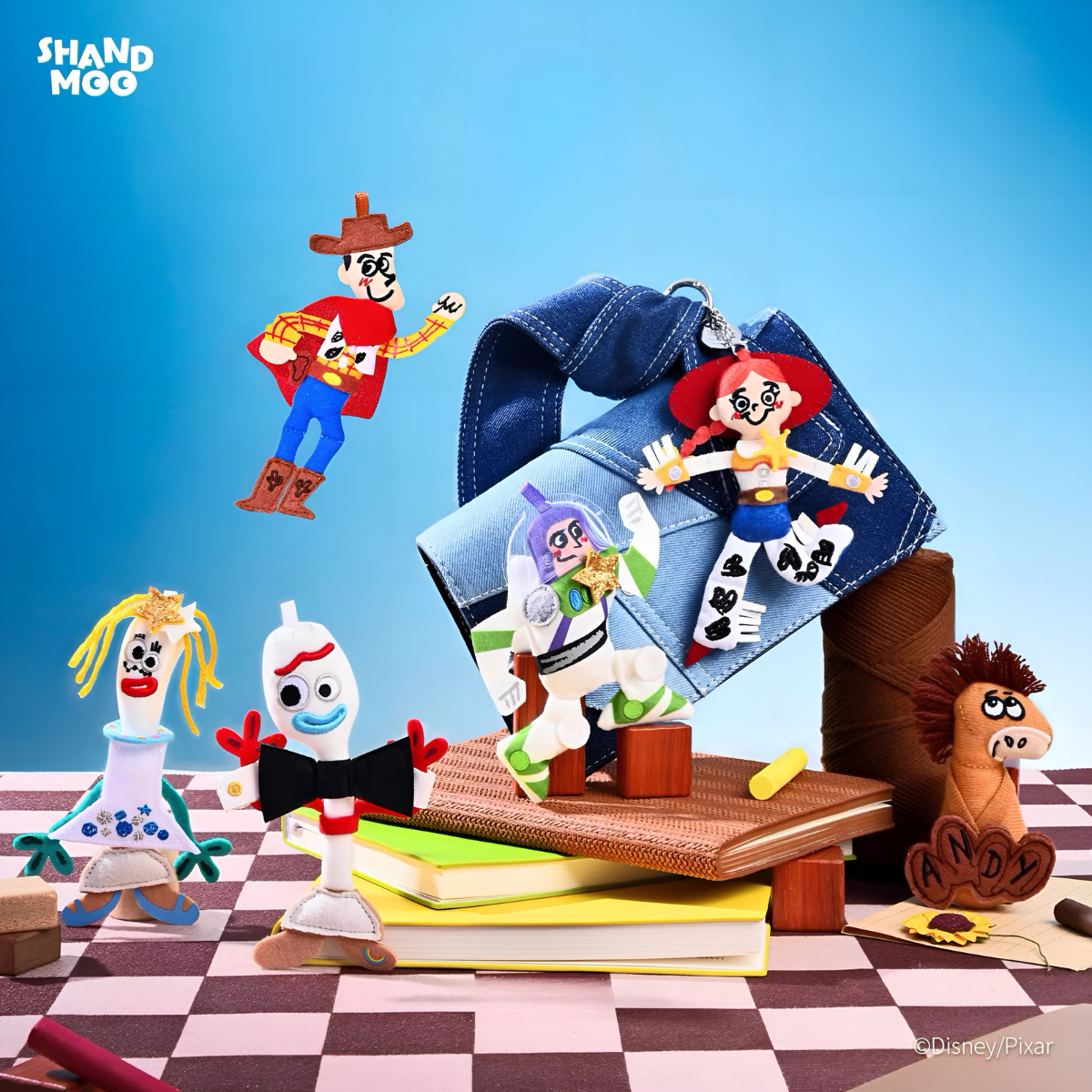 Toy Story Flat Combination Series Plush Charm