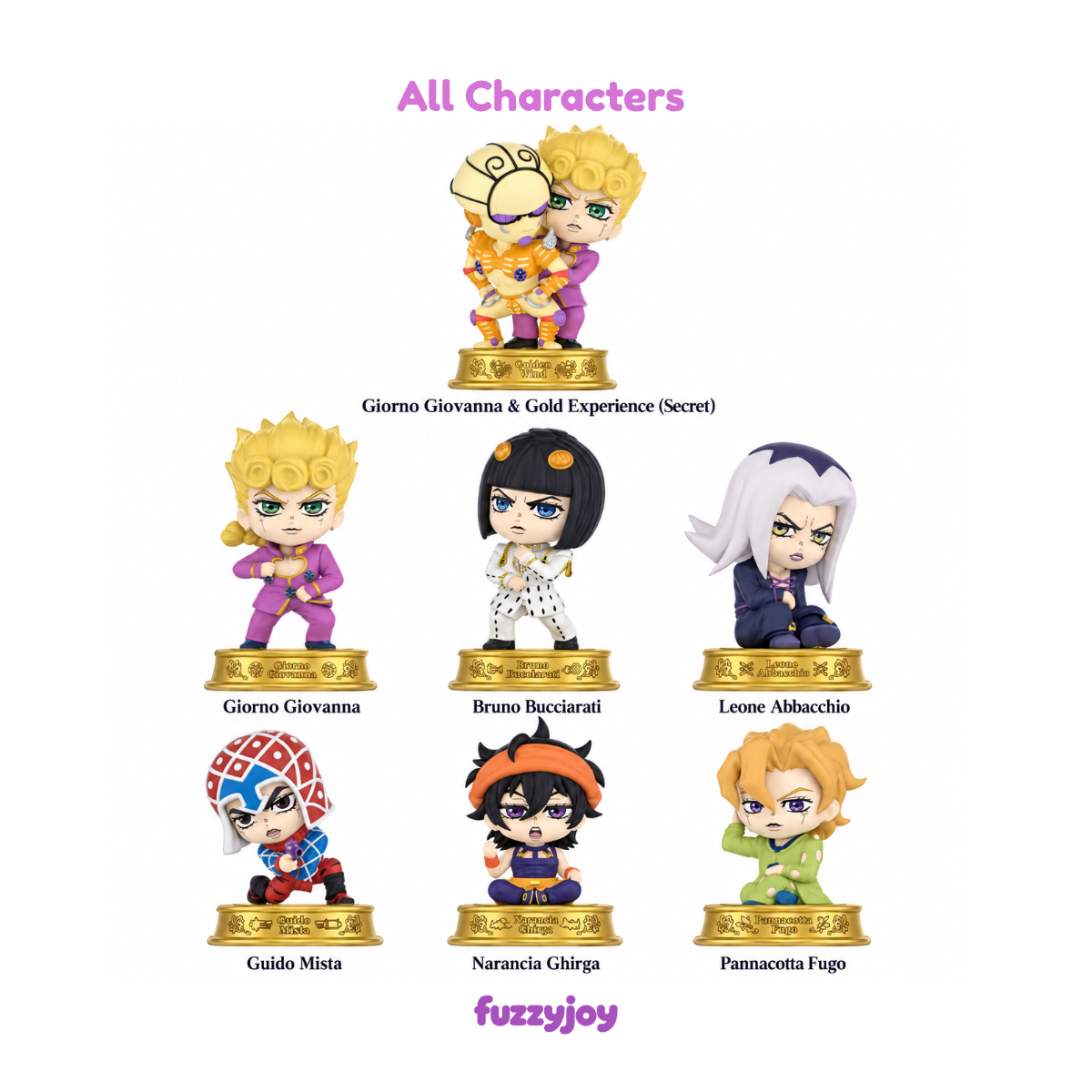 JOJO's Bizarre Adventure: Golden Wind Stage Series Figure Blind Box
