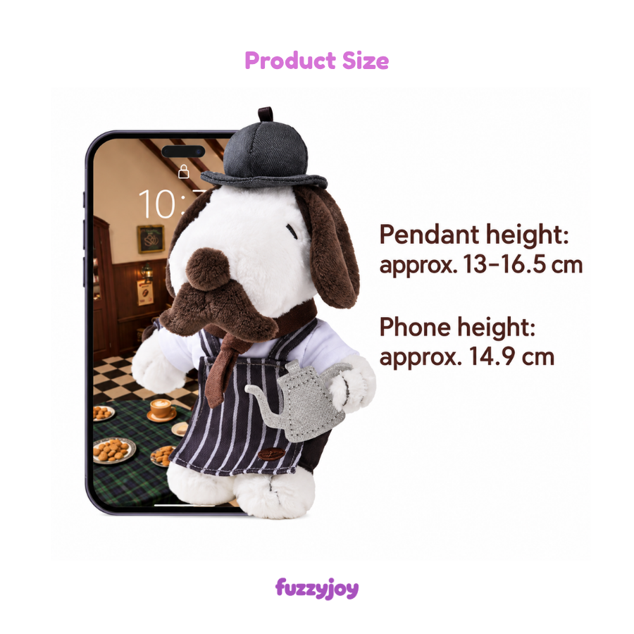 PEANUTS Sweet Daylight Coffee Time Plush Charm