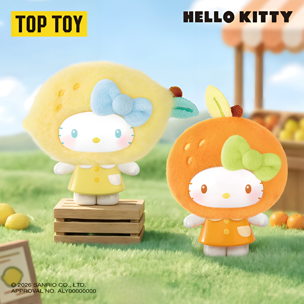 Hello Kitty Fruit House Series Figures Pendant Blind Box