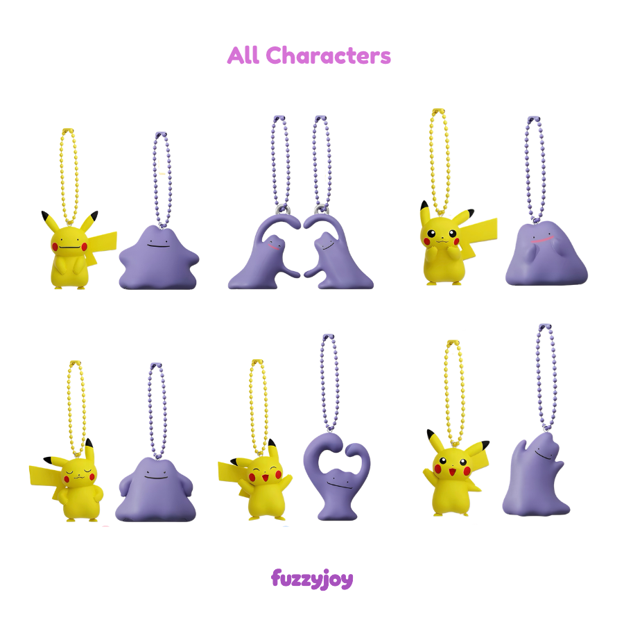 Pokémon Ditto and Pikachu Series Pendant Blind Box